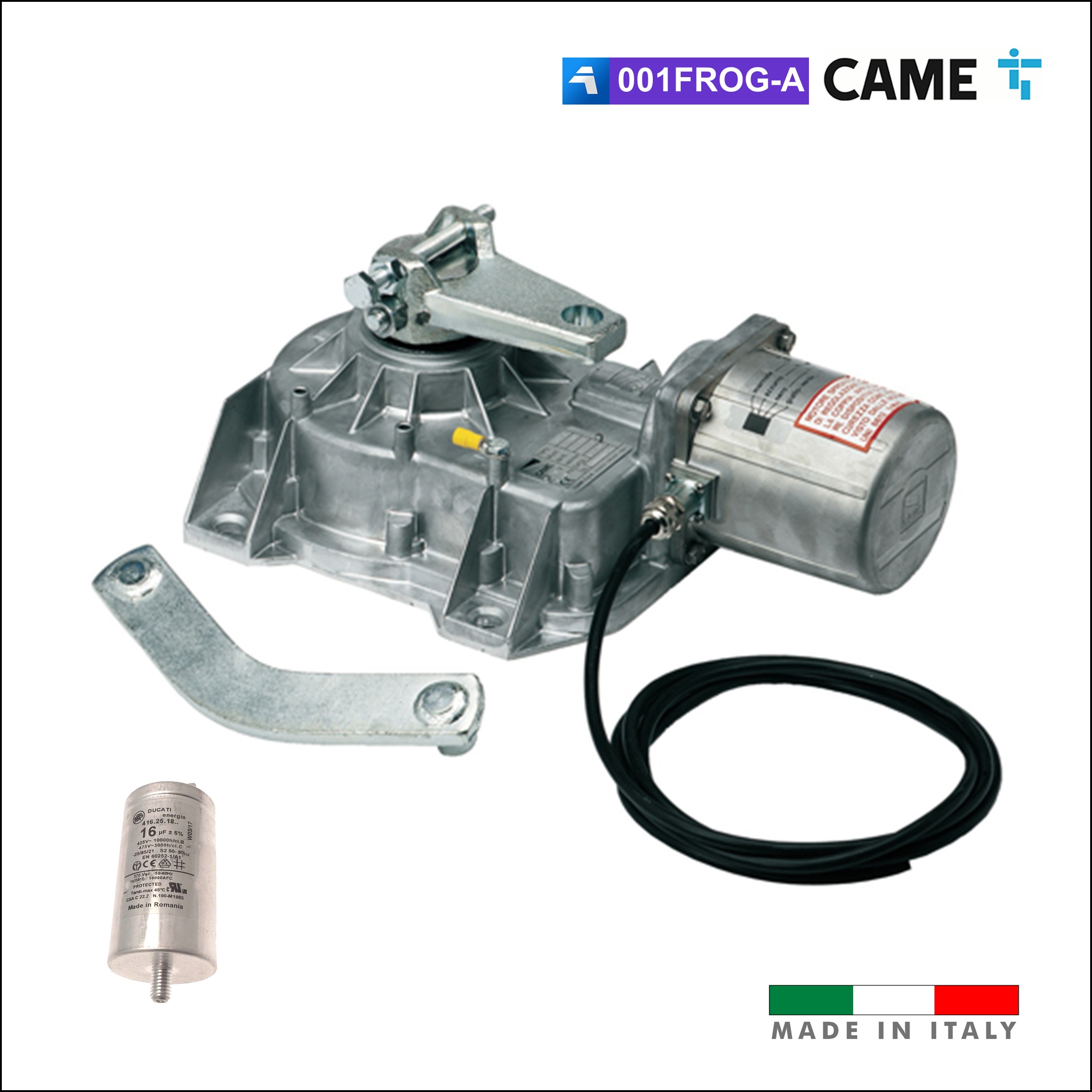 came_frog_A_2026 CAME FROG-A - Motoriduttore irreversibile per cancelli a battente max 3.5mt per anta - immagine 1