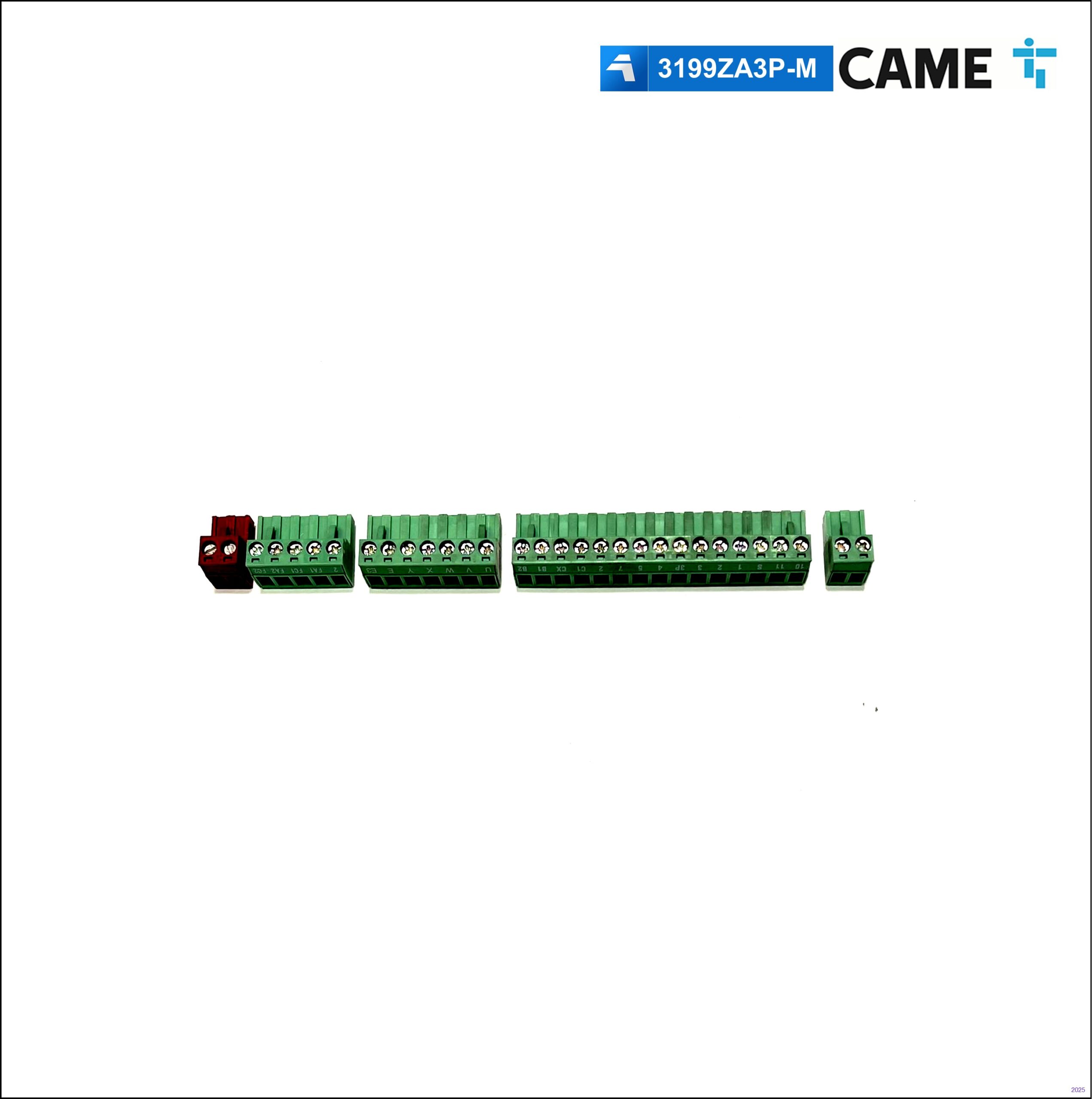 came_3199za3pm CAME 3199ZA3P-M Set connettori ZA3P - immagine 1