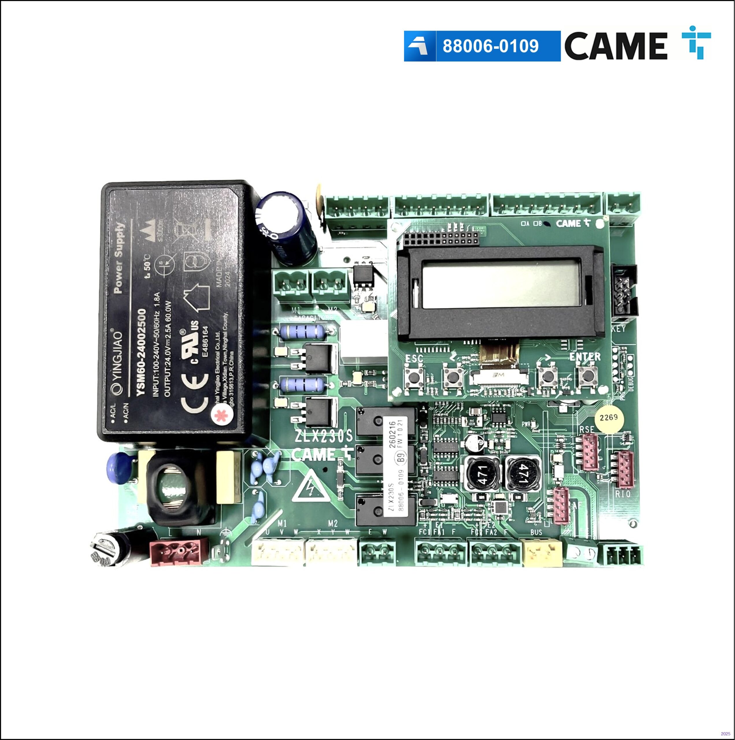 came_88006-0109 CAME 88006-0109 scheda di ricambio quadro comando ZLX230S - immagine 1